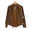ジョンローレンスサリバン JOHN LAWRENCE SULLIVAN PYTHON COATED COTTON BELTED NECK BLOUSE レディース JPN:M