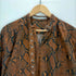 ジョンローレンスサリバン JOHN LAWRENCE SULLIVAN PYTHON COATED COTTON BELTED NECK BLOUSE レディース JPN:M