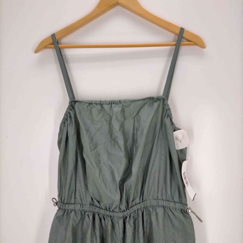 ジーブイジーブイ GVGV CRINKLE NYLON JUMPSUIT レディース 34
