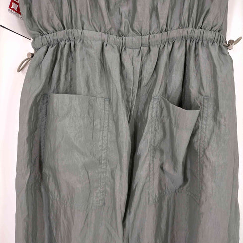 ジーブイジーブイ GVGV CRINKLE NYLON JUMPSUIT レディース 34