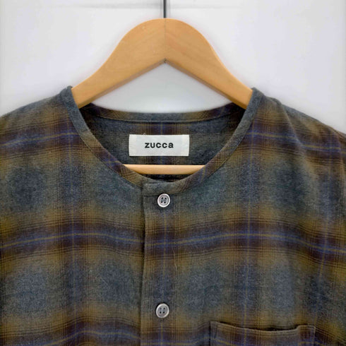 ズッカ ZUCCa オンブレチェックネルシャツワンピース レディース JPN:M