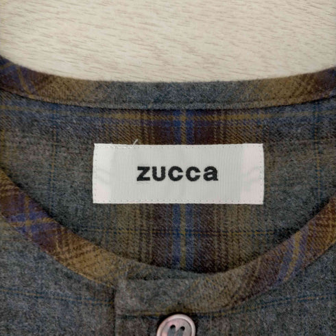 ズッカ ZUCCa オンブレチェックネルシャツワンピース レディース JPN:M