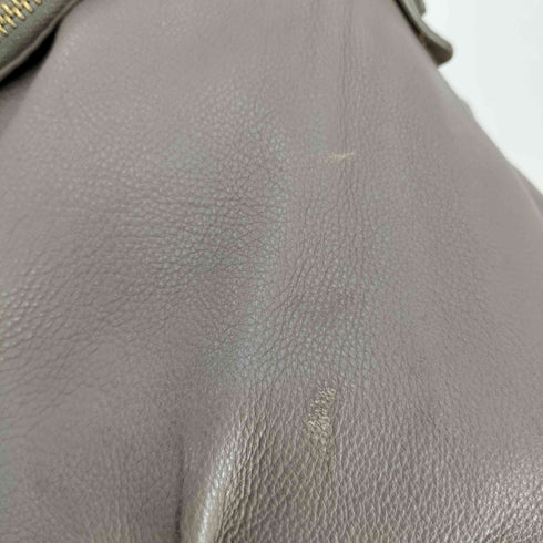 マークバイマークジェイコブス Marc by Marc Jacobs プレート シボ革 レザーショルダーバッグ レディース