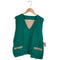 DISTINCTIVE SPORTSWEAR 50-60s フロントコーデュロイベスト メンズ import:L