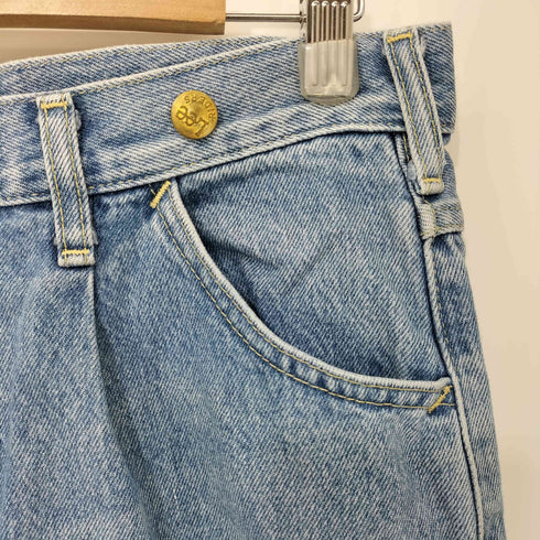 リー Lee 別注 ジッパーフライ テーパード デニムパンツ レディース JPN:L