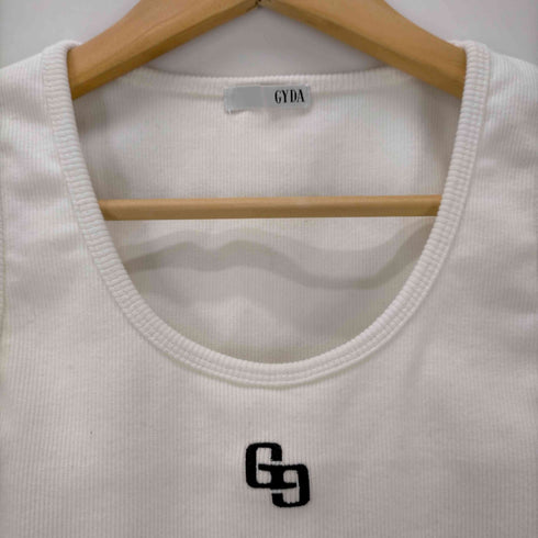 ジェイダ GYDA GG embroidery テレコタンクトップ レディース FREE