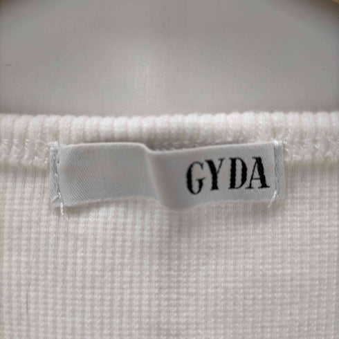 ジェイダ GYDA GG embroidery テレコタンクトップ レディース FREE