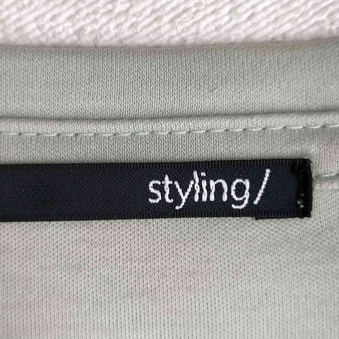 スタイリング styling コットンスムースベーシックTシャツ レディース FREE