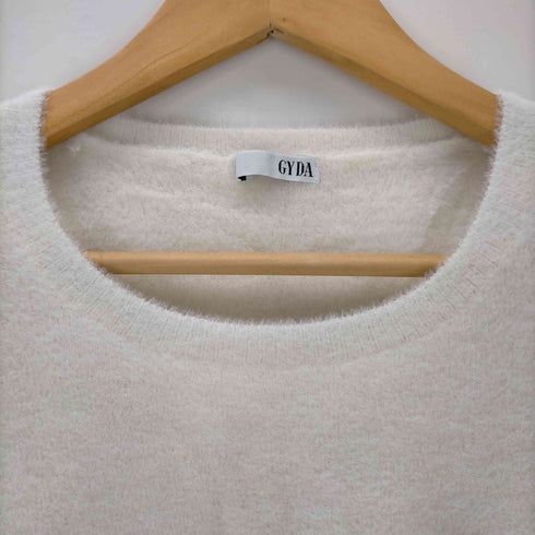 ジェイダ GYDA シャギーハーフスリーブニットTOPS レディース FREE