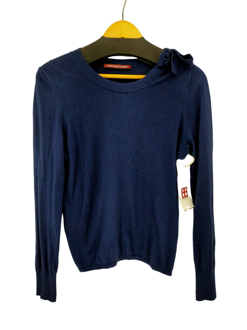 コントワーデコトニエ COMPTOIR DES COTONNIERS シルク混 カシミヤ 薄手クルーネック ニット レディース JPN:XS