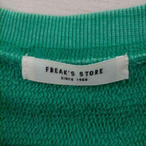 フリークスストア FREAKS STORE クルーネックスウェット レディース FREE