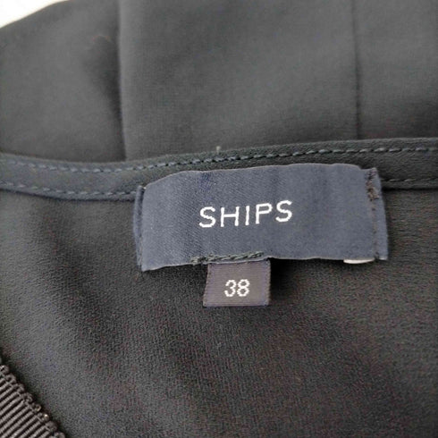 シップス SHIPS ノースリーブシアーブラウス レディース