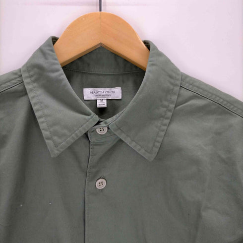 ビューティーアンドユースユナイテッドアローズ BEAUTY & YOUTH UNITED ARROWS ブロークンツイルシャーリングオーバーサイズシャツ メンズ JPN:M