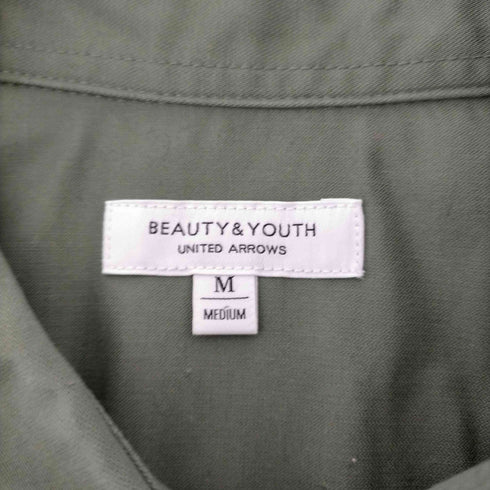 ビューティーアンドユースユナイテッドアローズ BEAUTY & YOUTH UNITED ARROWS ブロークンツイルシャーリングオーバーサイズシャツ メンズ JPN:M