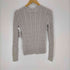 ポロラルフローレン POLO RALPH LAUREN スモールポニー刺繍 pima cotton クルーネック ケーブルニット レディース import:XS