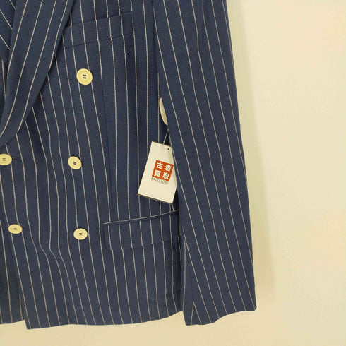 ザラマン ZARA MAN ストライプダブルブレストテーラードジャケット メンズ EUR:50