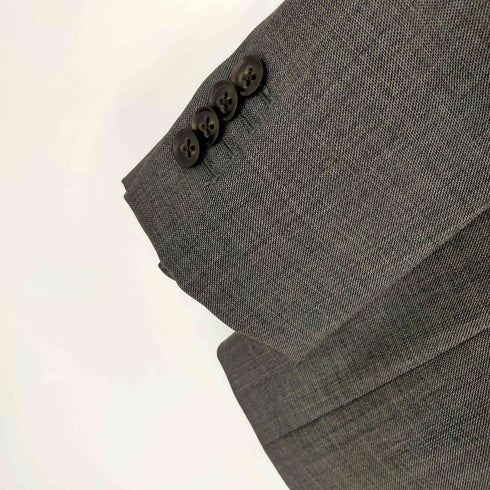 バナナリパブリック BANANA REPUBLIC 裏地ストライプ 総裏 2Bテーラードジャケット メンズ US:38