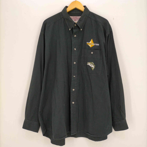 ラングラー Wrangler RUGGED WEAR 刺繍オーバーサイズ ワークシャツ メンズ import:XXL