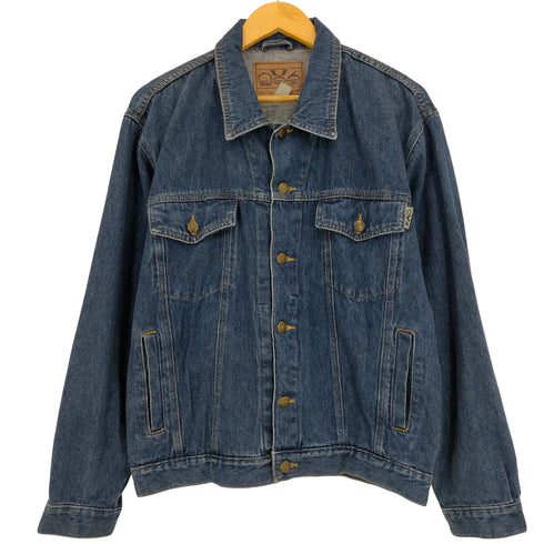 ユニクロ UNIQLO 90s OLD ビッグシルエット デニムトラッカージャケット メンズ JPN:L