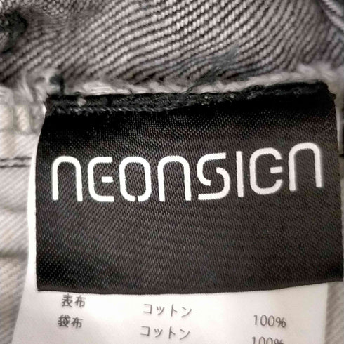 ネオンサイン NEON SIGN WIDE DENIM SLACKS メンズ JPN:44