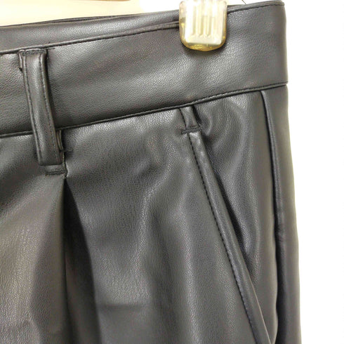 ザラ ZARA フェイクレザーパンツ メンズ 38