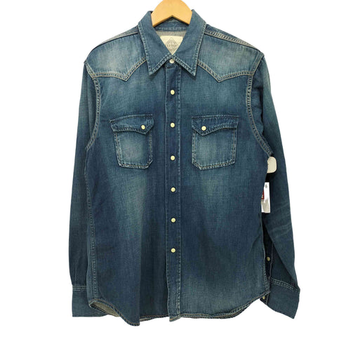 エフオービーファクトリー FOB FACTORY コットンウエスタンシャツ MADE IN JAPAN メンズ L