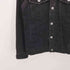 フルギ 666 ダメージ加工 デニムジャケット トラッカー ブラックデニム BLACKDENIM メンズ