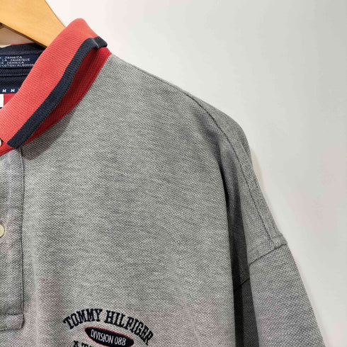 トミーヒルフィガー TOMMY HILFIGER 90S ATHLETICS 刺繍ロゴポロシャツ メンズ import:XL