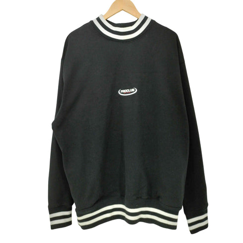 フリークスストア FREAKS STORE 22AW ヘビーウェイト HEAVYWEIGHT FROCLUB ロゴ刺繍モックネックスウェット メンズ JPN:M