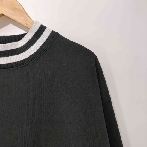 フリークスストア FREAKS STORE 22AW ヘビーウェイト HEAVYWEIGHT FROCLUB ロゴ刺繍モックネックスウェット メンズ JPN:M