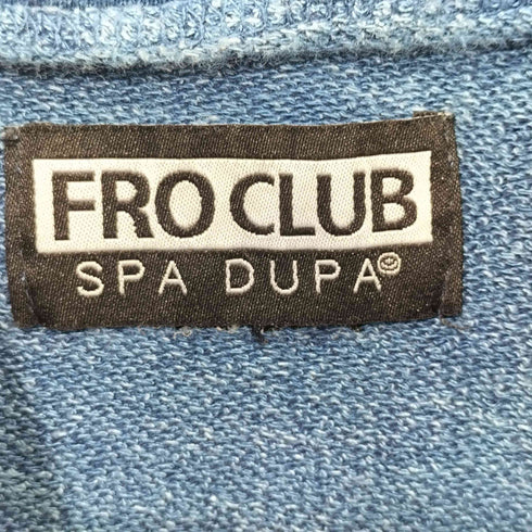 フリークスストア FREAKS STORE INDIGO HALF ZIP PULLOVER FROCLUB ハーフジップスウェット メンズ JPN:M