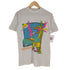 90s モックネックフロントプリントS/S TEE メンズ