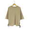 キャスパージョン CASPER JOHN サイドレースモックネックビッグT メンズ JPN:M