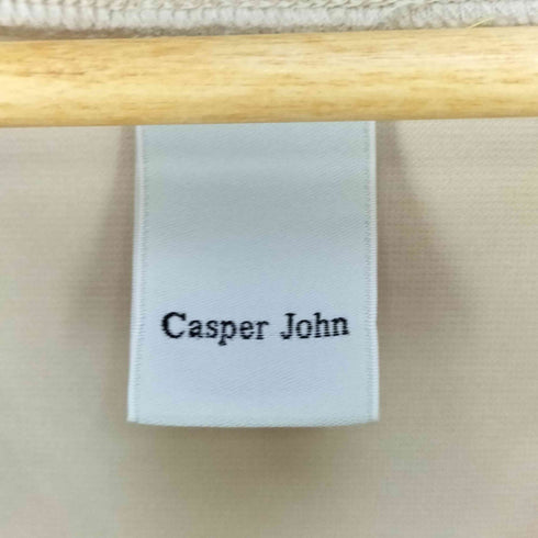 キャスパージョン CASPER JOHN サイドレースモックネックビッグT メンズ JPN:M