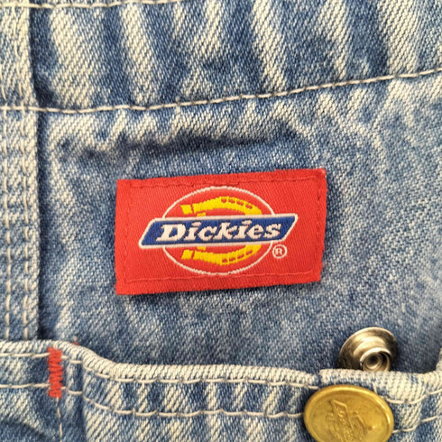 ディッキーズ Dickies デニム オーバーオール メンズ 42×32