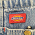 ディッキーズ Dickies デニム オーバーオール メンズ 42×32
