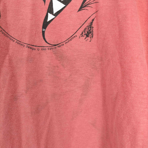 ヘインズ Hanes MADE IN USA ©1990 Native American Classics フロントプリントS/S TEE メンズ JPN:M