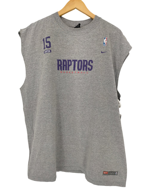 ナイキ NIKE TEAMタグ RAPTORS BASKETBALL ノースリーブTシャツ メンズ import:XL