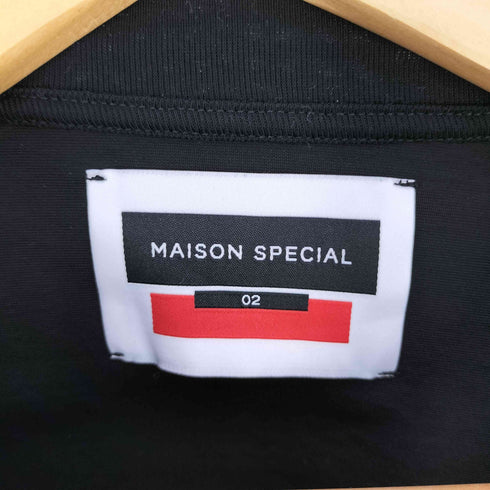 メゾンスペシャル MAISON SPECIAL スマッシングポンチプライムオーバーノースリーブTシャツ メンズ JPN:2