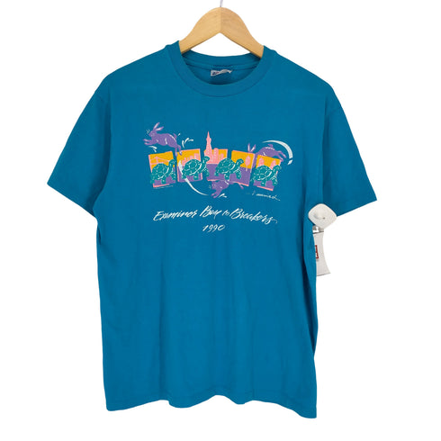 ヘインズ Hanes MADE IN USA ©1990 フロントプリントS/S TEE メンズ JPN:L