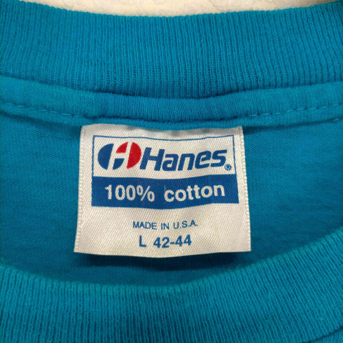 ヘインズ Hanes MADE IN USA ©1990 フロントプリントS/S TEE メンズ JPN:L