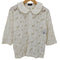 トリココムデギャルソン tricot COMME des GARCONS AD2019 ピーターパンカラーフラワーレースシャツ レディース JPN:M