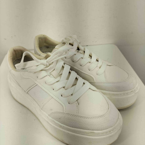 ザラ ZARA プラットフォームプリムソールシューズ レディース JPN:24.5