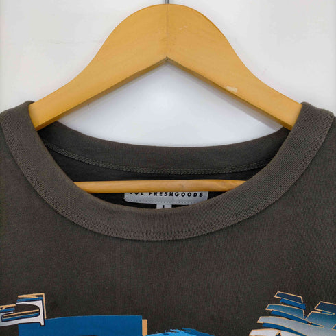 ニューバランス NEW BALANCE ×JOE FRESHGOODS フロントプリント クルーネックTシャツ メンズ import:L