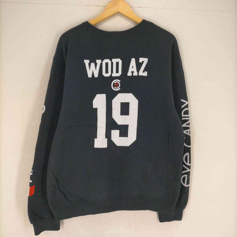 ラッセルアスレチック RUSSELL ATHLETIC WOD AZ 19 Vガゼットバック袖プリントスウェット メンズ JPN:M