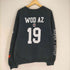 ラッセルアスレチック RUSSELL ATHLETIC WOD AZ 19 Vガゼットバック袖プリントスウェット メンズ JPN:M