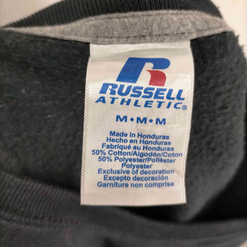 ラッセルアスレチック RUSSELL ATHLETIC WOD AZ 19 Vガゼットバック袖プリントスウェット メンズ JPN:M