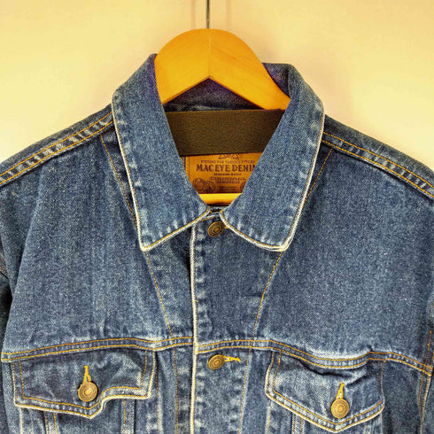 マックアイ MAC EYE MAC EYE DENIM インディゴデニムジャケット メンズ JPN:L