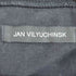 JAN VILYUCHINSK プリント ダメージ加工 クルーネックTシャツ メンズ
