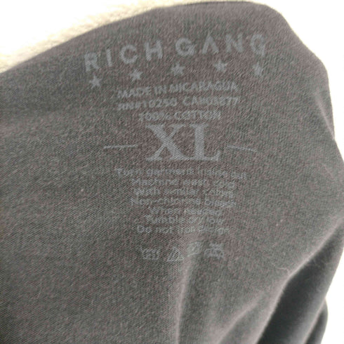 RICH GANG フロントプリントS/S TEE メンズ JPN:XL